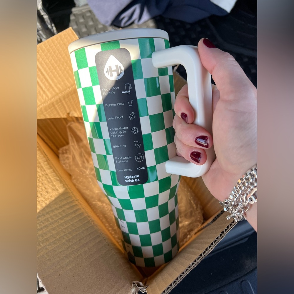Hydrojug green checkers